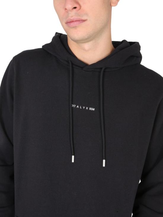  1017 알릭스 9SM 후드 티셔츠 AVUSW0009 FA02BLK Black - 1017 ALYX 9SM