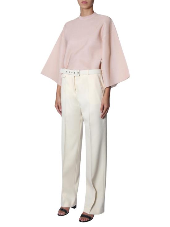  지방시 스트레이트 팬츠 BW50ET12DE 155 White - GIVENCHY