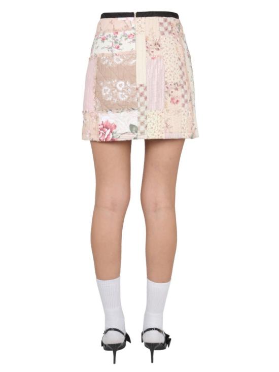  마린세르 숏 스커트 S098FW22WU CO007410 Neutrals - MARINE SERRE