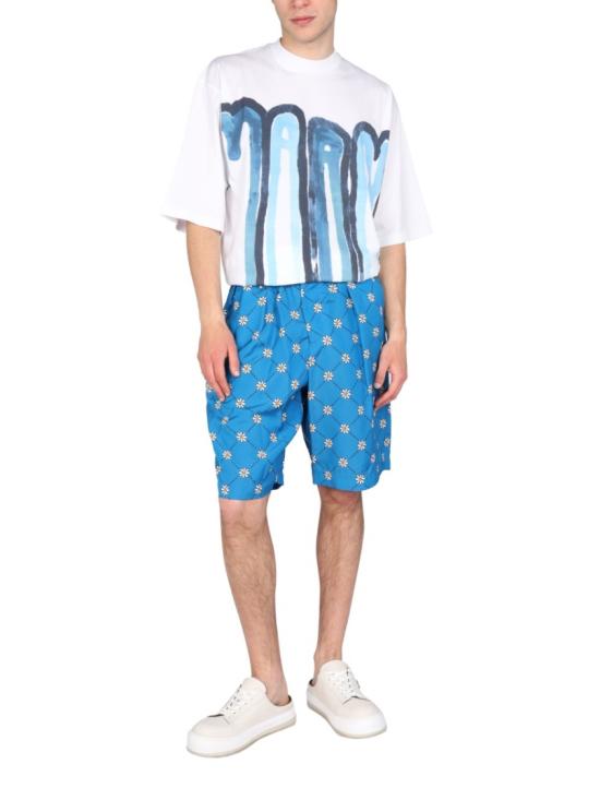  마르니 숏팬츠 PUMU0049A0 UTV894MAB56 Blue - MARNI