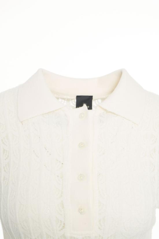 25FW 핑코 바디수트 티셔츠 105977 A2YI White - PINKO