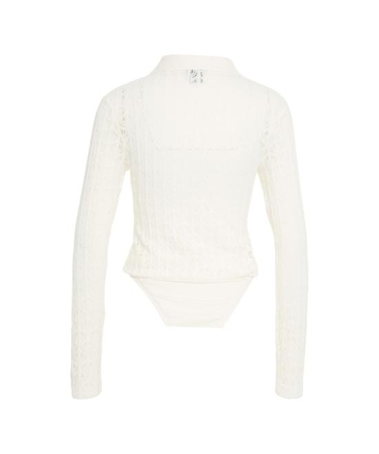 25FW 핑코 바디수트 티셔츠 105977 A2YI White - PINKO