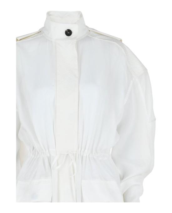  살바토레 페라가모 코트 13C328 761234 10002 38 White - SALVATORE FERRAGAMO