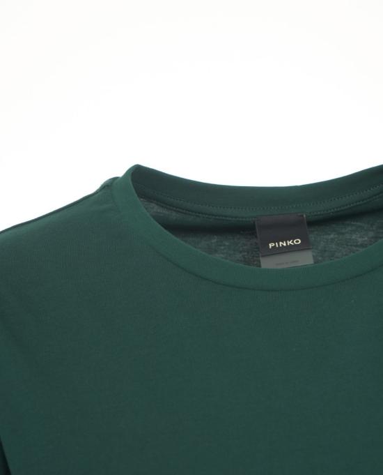 25FW 핑코 반팔 티셔츠 103320 A2RN Green - PINKO