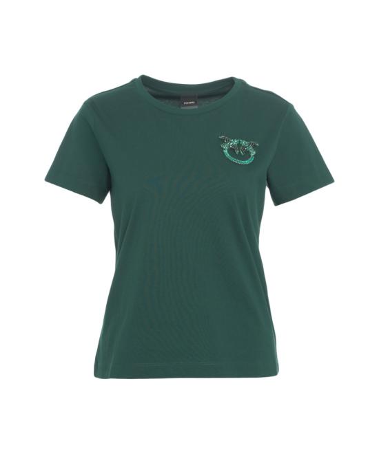 25FW 핑코 반팔 티셔츠 103320 A2RN Green