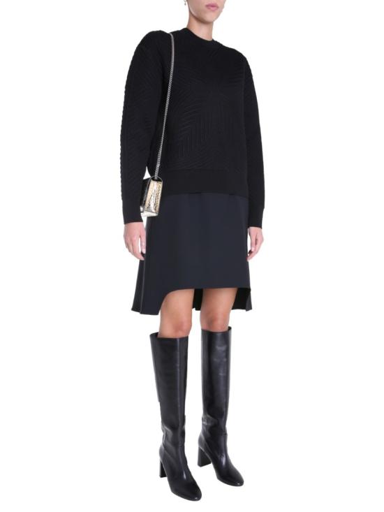  알렉산더 맥퀸 긴팔 티셔츠 641894 Q1ARM1000 Black - ALEXANDER MCQUEEN