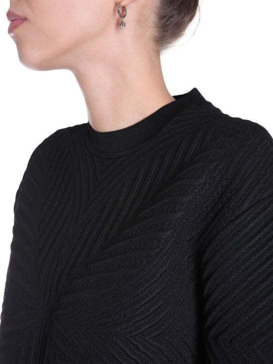  알렉산더 맥퀸 긴팔 티셔츠 641894 Q1ARM1000 Black - ALEXANDER MCQUEEN