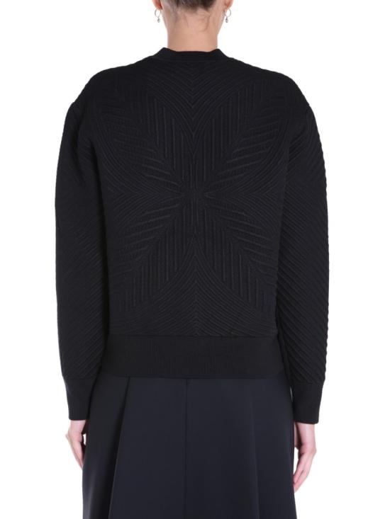  알렉산더 맥퀸 긴팔 티셔츠 641894 Q1ARM1000 Black - ALEXANDER MCQUEEN