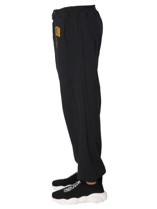  모스키노 트레이닝/조거 팬츠 03207031 1555 Black - MOSCHINO
