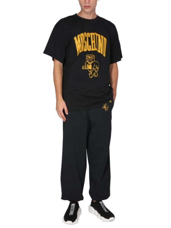  모스키노 트레이닝/조거 팬츠 03207031 1555 Black - MOSCHINO