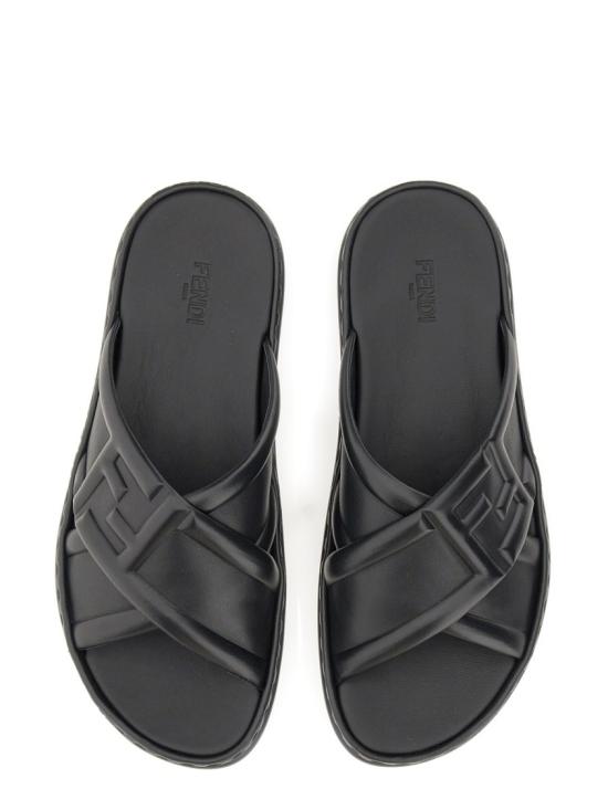  펜디 뮬/슬리퍼 7X1501 AHI3F0QA1 Black - FENDI