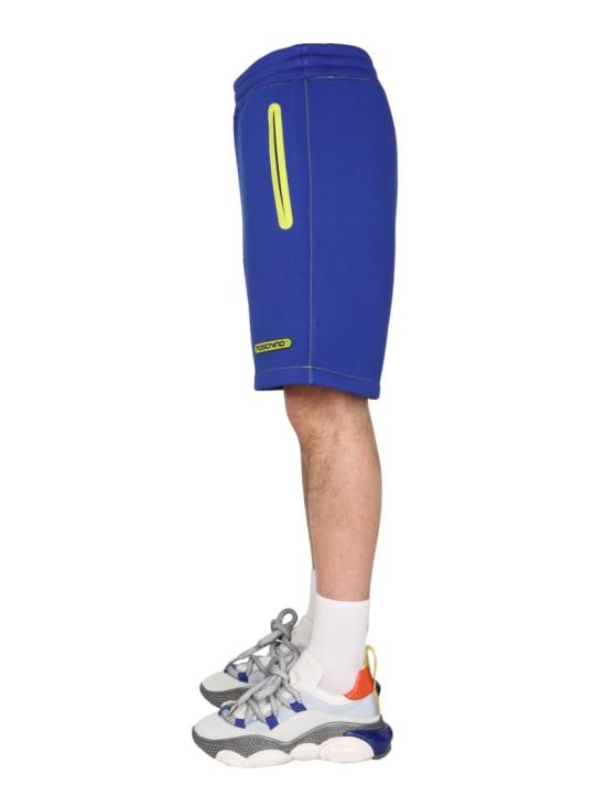 모스키노 숏팬츠 03222030 1296 Blue - MOSCHINO