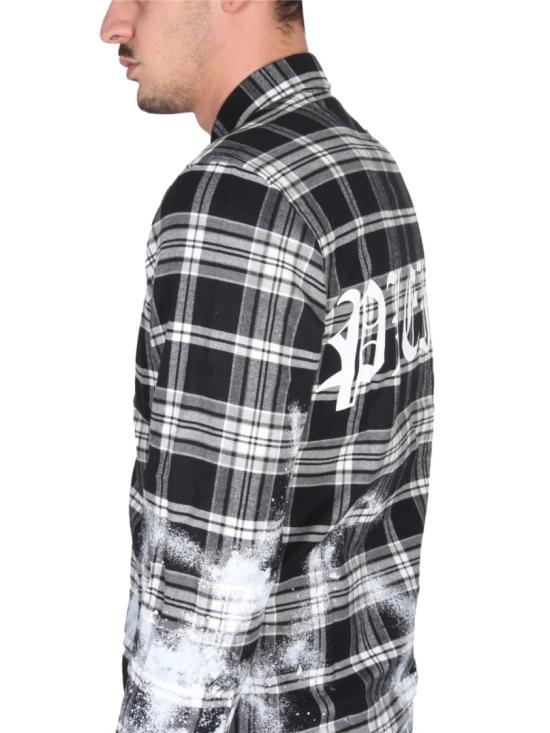 필립 플레인 긴팔 셔츠 AABCMRP1837 PTE003N02 Grey - PHILIPP PLEIN