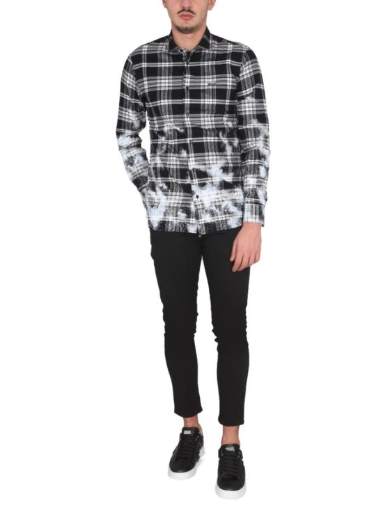  필립 플레인 긴팔 셔츠 AABCMRP1837 PTE003N02 Grey - PHILIPP PLEIN
