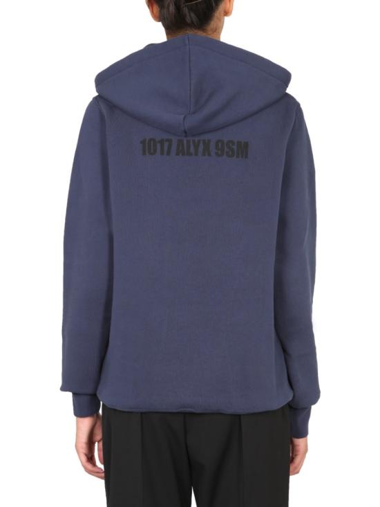  1017 알릭스 9SM 후드 티셔츠 AAMSW0107 FA01BLU Grey - 1017 ALYX 9SM