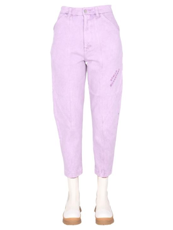 스텔라 맥카트니 데님 팬츠 603003 SOH495004 Purple