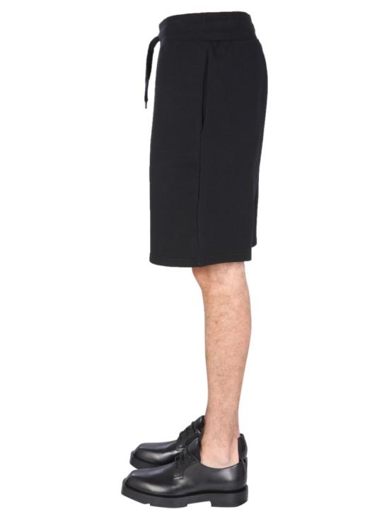  모스키노 숏팬츠 03497027 1555 Black - MOSCHINO