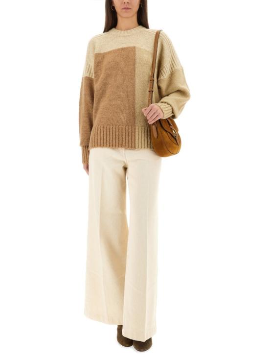 25FW 이자벨마랑에뚜왈 데이비 스웨터 PU0697FA C3L04E90BE Neutrals - ISABEL MARANT ETOILE