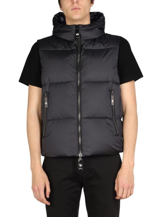  타트라스 패딩 조끼 MTSF22S4823 01 Black
