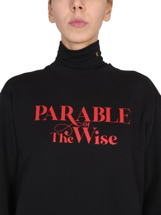  라프 시몬스 터틀넥 222 165E 190040099 Black - RAF SIMONS