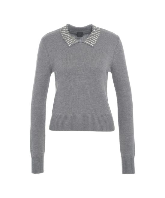 25FW 핑코 폴로 티셔츠 105530 A2S4 Grey