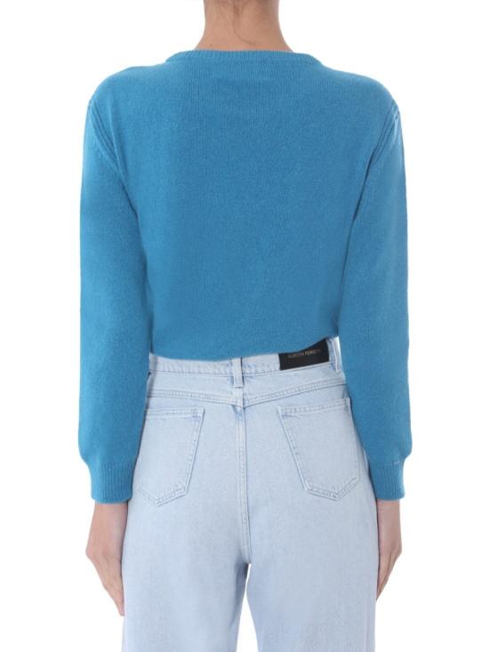  알베르타 페레티 스웨터 09551603 0317 Blue - ALBERTA FERRETTI