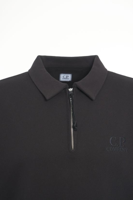 25FW 씨피 컴퍼니 긴팔 티셔츠 SS140A 005086W Black - C.P. COMPANY