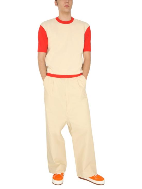  서네이 X 엘레오노라 보누치 반팔 티셔츠 SN1PXM003001 CTS02REDOFFWHITE Neutrals - SUNNEI X ELEONORA BONUCCI