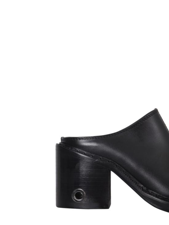  써네이 뮬/슬리퍼 FW21BUHSB01 BLACK - SUNNEI