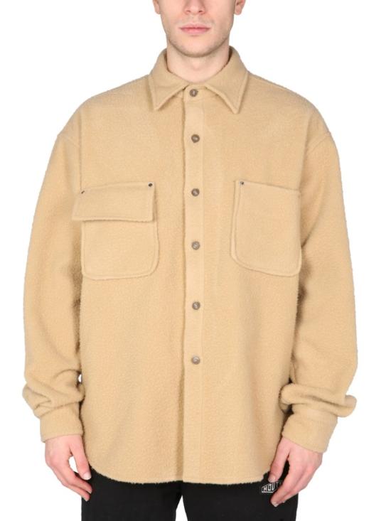  마우티 긴팔 셔츠 SH04AH21 04 Brown