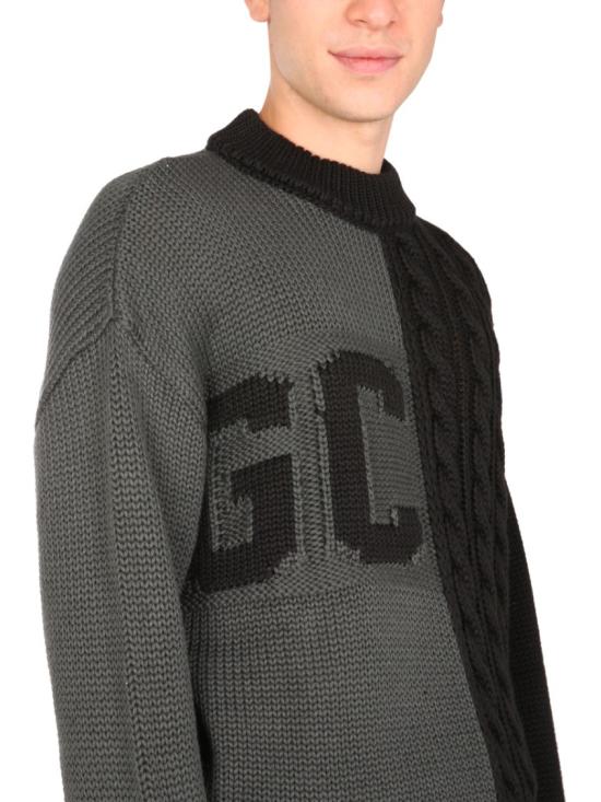  지씨디에스 스웨터 FW22M020001 67 Black - GCDS