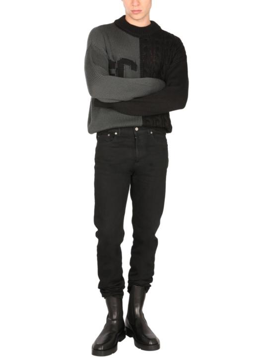  지씨디에스 스웨터 FW22M020001 67 Black - GCDS