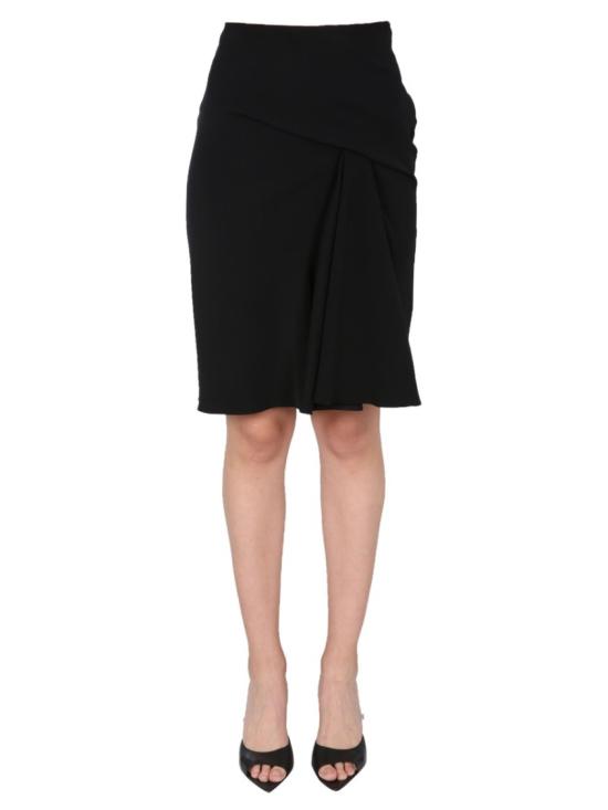  베르사체 미디 스커트 1000693 1A00993A1008 Black