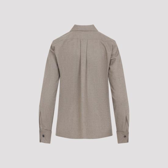 25FW 막스마라 블라우스 2521116042600 10257 Grey - MAX MARA