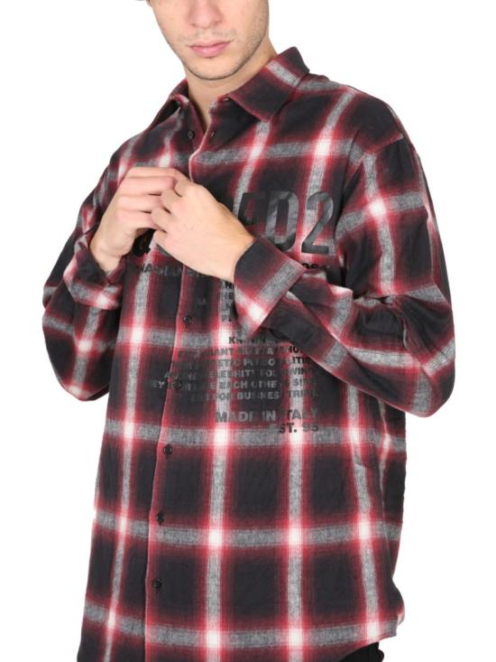  디스퀘어드2 긴팔 셔츠 S74DM0647 S54782001F Black - DSQUARED2