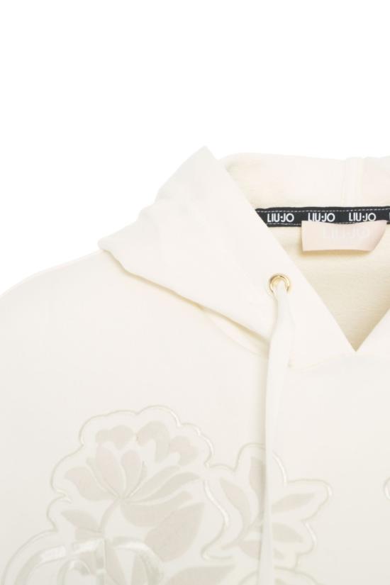 25FW 리우조 후드 티셔츠 TF5096FS090 Neutrals - LIU JO