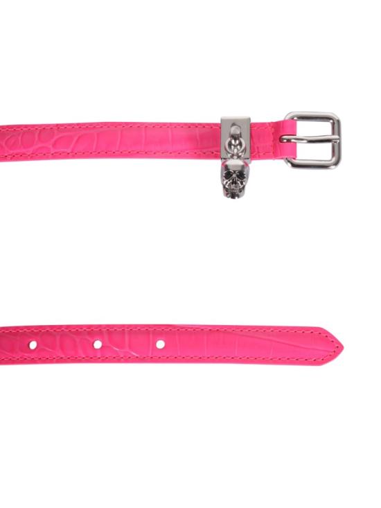  알렉산더 맥퀸 레귤러 벨트 687079 1HB0I5908 Pink - ALEXANDER MCQUEEN