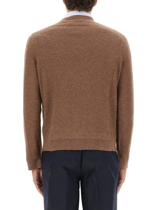  에르메네질도제냐 스웨터 UGB6MA2 10S700 Brown - ERMENEGILDO ZEGNA