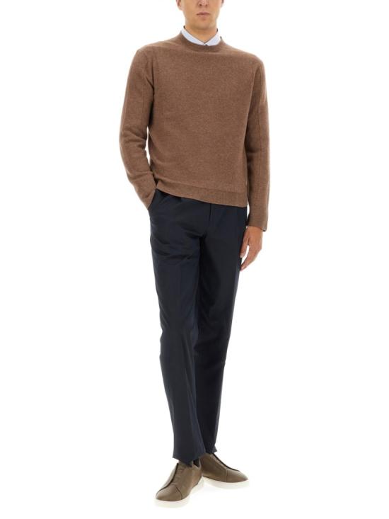  에르메네질도제냐 스웨터 UGB6MA2 10S700 Brown - ERMENEGILDO ZEGNA