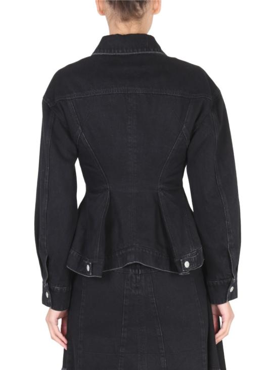  알렉산더 맥퀸 데님 자켓 715557 QMAB51000 Black - ALEXANDER MCQUEEN