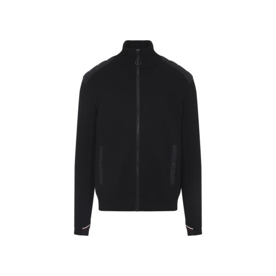 25FW 몽클레어 집업 니트 K20979B00010 M1122 Black