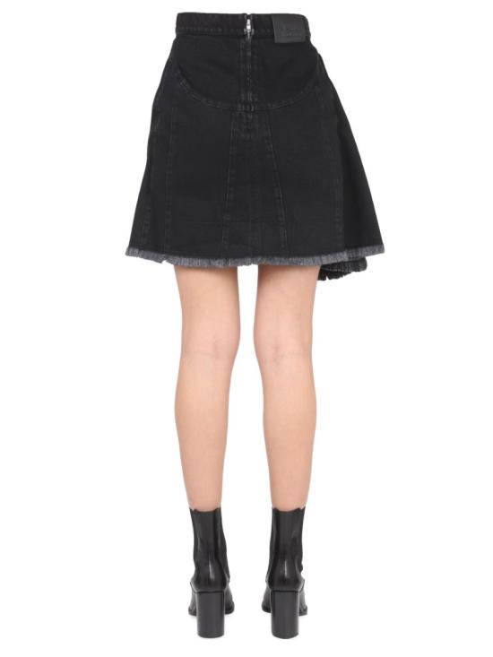  알렉산더 맥퀸 미디 스커트 720056 QMAB51000 Black - ALEXANDER MCQUEEN