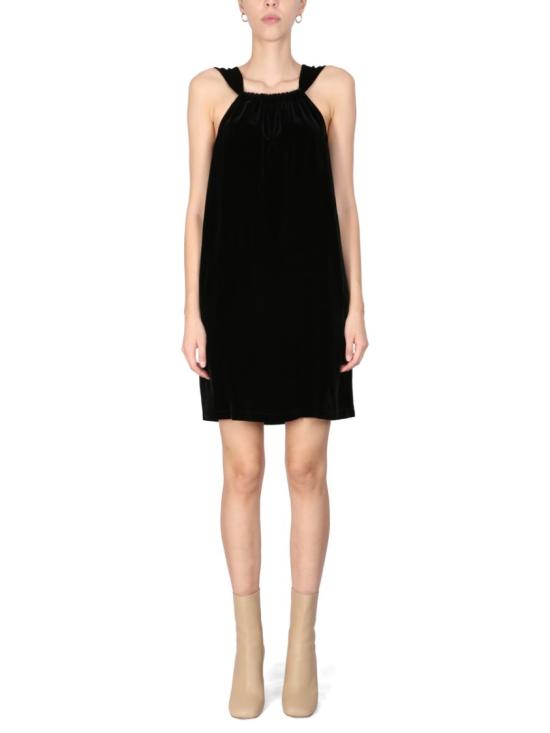  모스키노 미디 원피스 04376133 0555 Black
