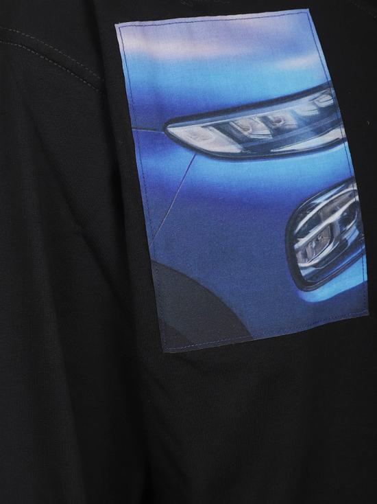 25FW 디젤 T Boxt Ls T5 사진 패치 긴팔 티셔츠  A19468 0PLAT Black - DIESEL