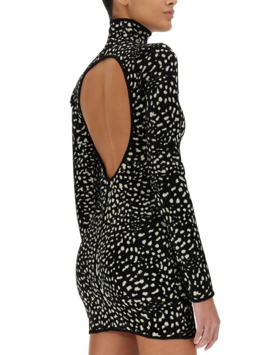  로베르토 카발리 숏 원피스 PWM108 MI15005051 Black - ROBERTO CAVALLI