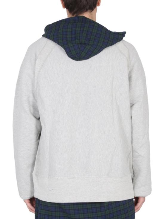  엔지니어드가먼츠 후드 티셔츠 22F1B020 NL050 White - ENGINEERED GARMENTS