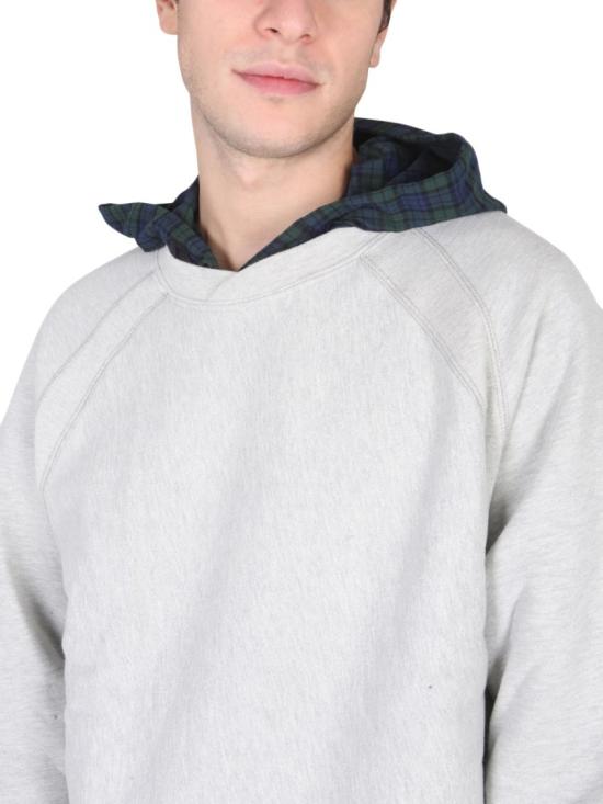  엔지니어드가먼츠 후드 티셔츠 22F1B020 NL050 White - ENGINEERED GARMENTS
