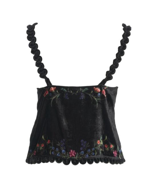 25FW 팜 리오 민소매 티셔츠 339777 Black - FARM RIO