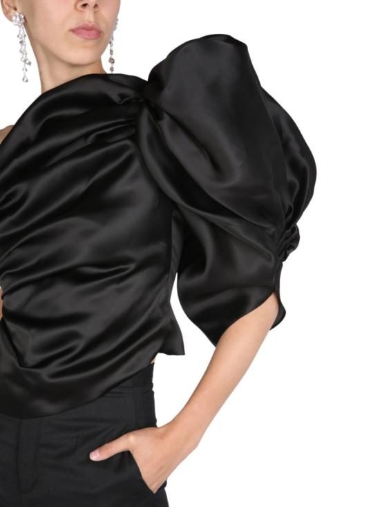  아누키 블라우스 ASS22N02 BLFUBLACK Black - ANOUKI