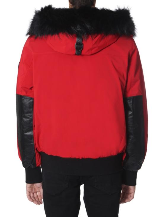  러드삭 숏패딩 6118535 SR BK Red - RUDSAK